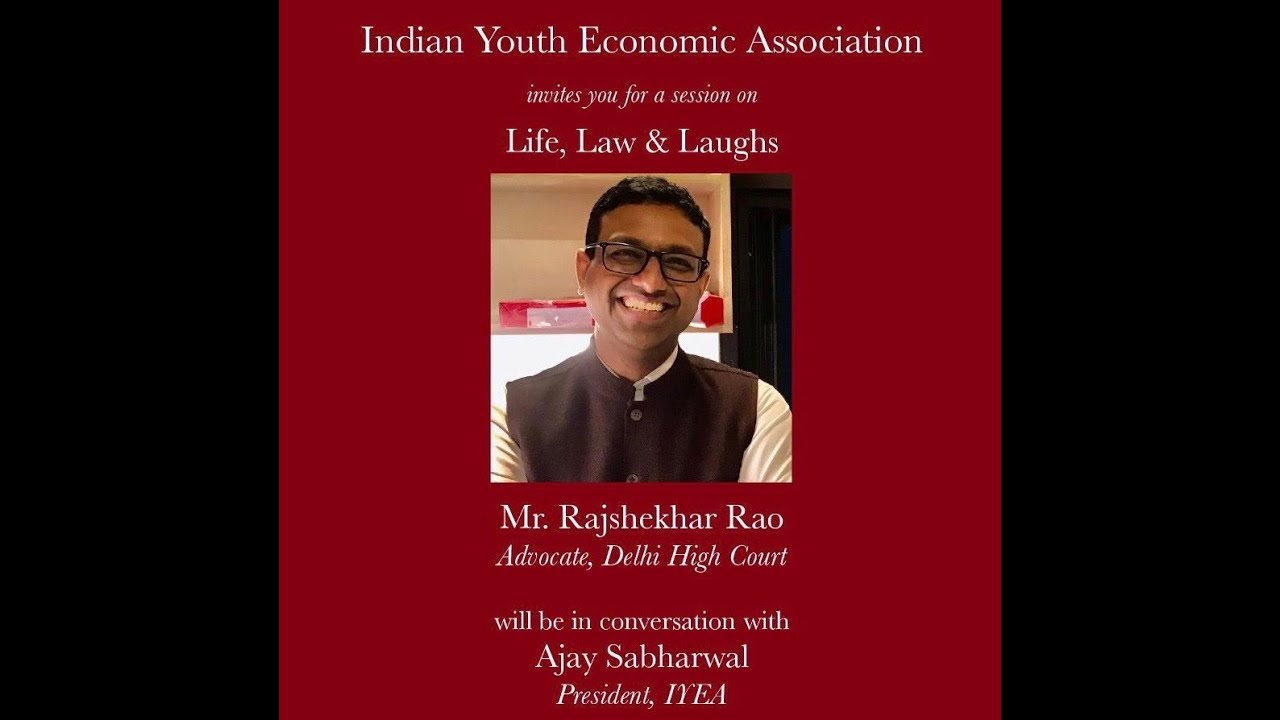 Mr. Rajshekhar Rao (Advocate, Delhi High Court) on Life, Law & Laughs