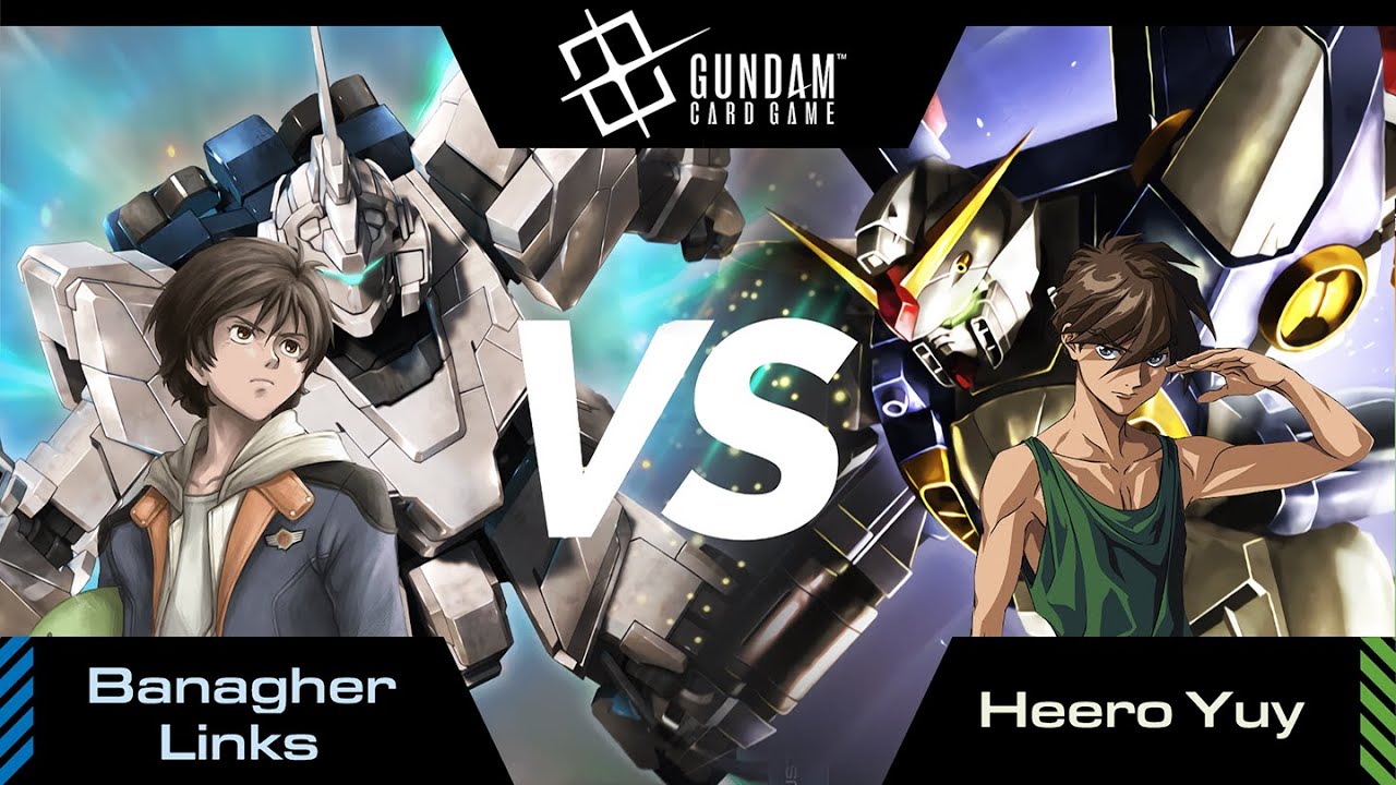 Gundam Card Game: Beta Match! Blue/White Unicorn VS Green/White Wing w/ @TheStrongestWizard