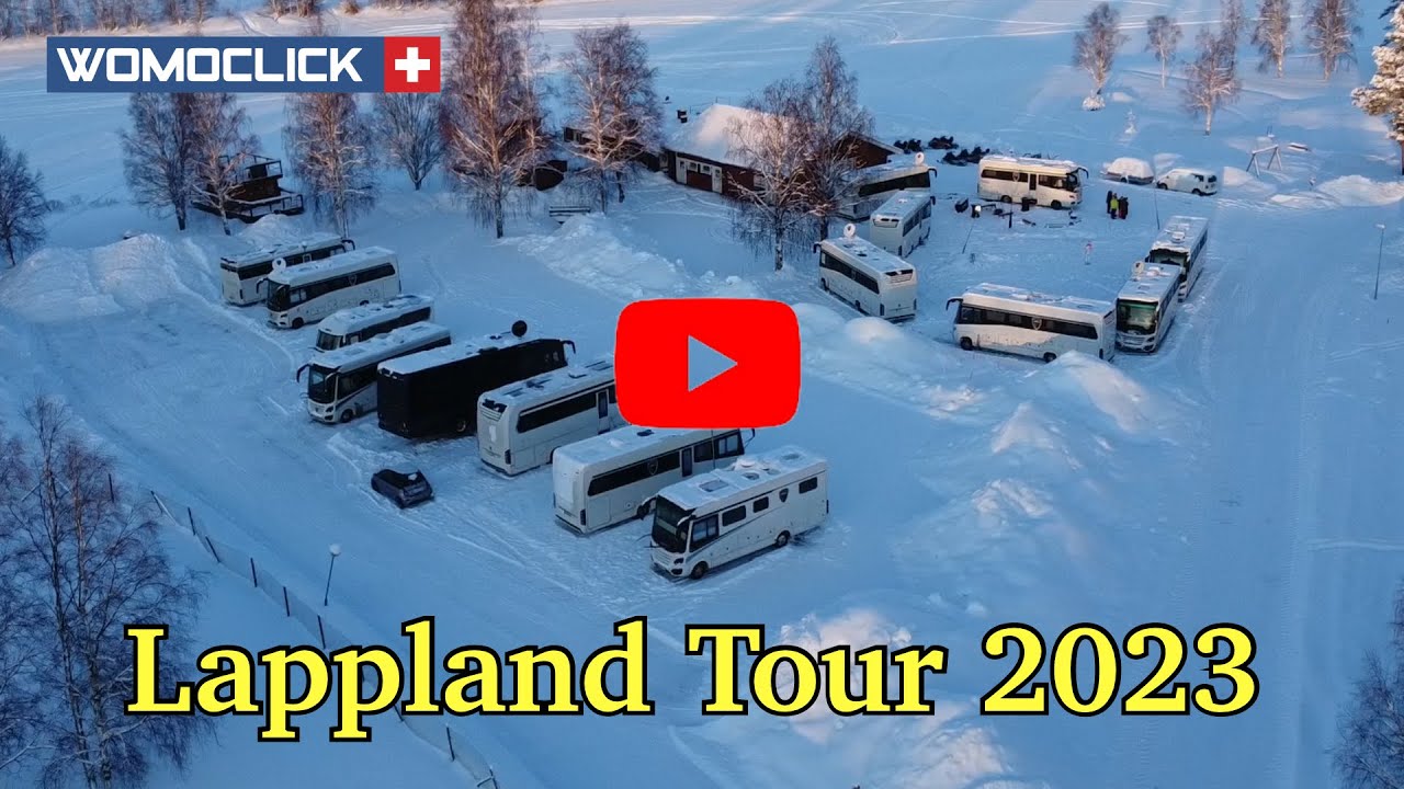 Lappland Tour 2023 - 3400 km auf Schwedens Strassen und bei der  Norrsken Lodge
