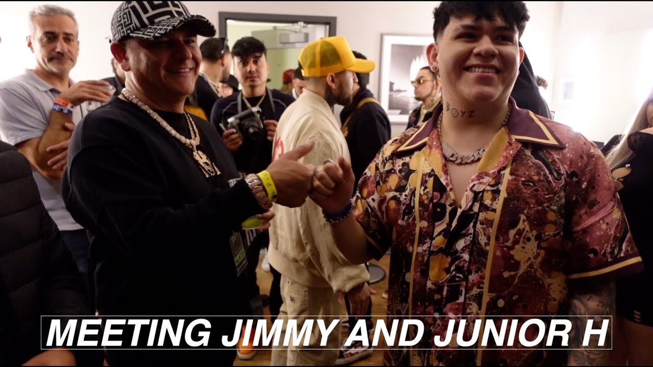 JUNIOR H CONCERT, NEW ALBUM. GOING BACKSTAGE AND MEETING JIMMY HUMILDE AND JUNIOR H COMO JORDAN ELLA