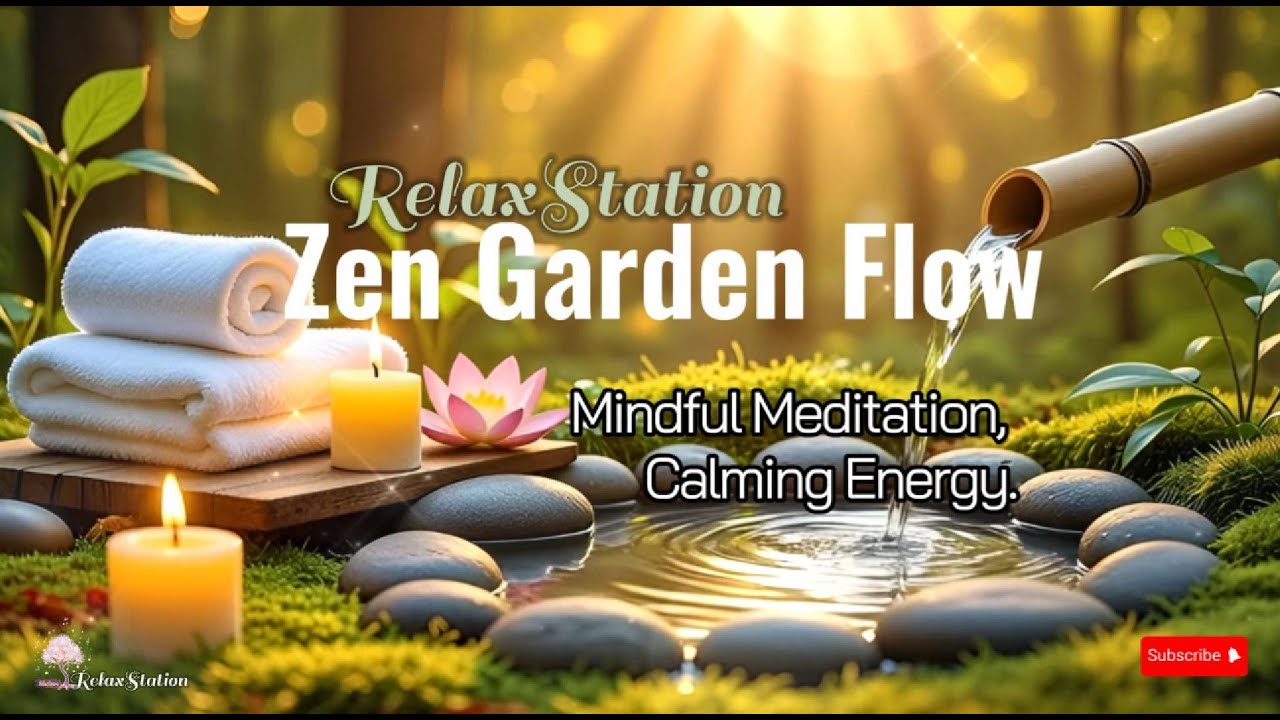 Zen Garden Flow | Music for Mindful Meditation, Calming Energy