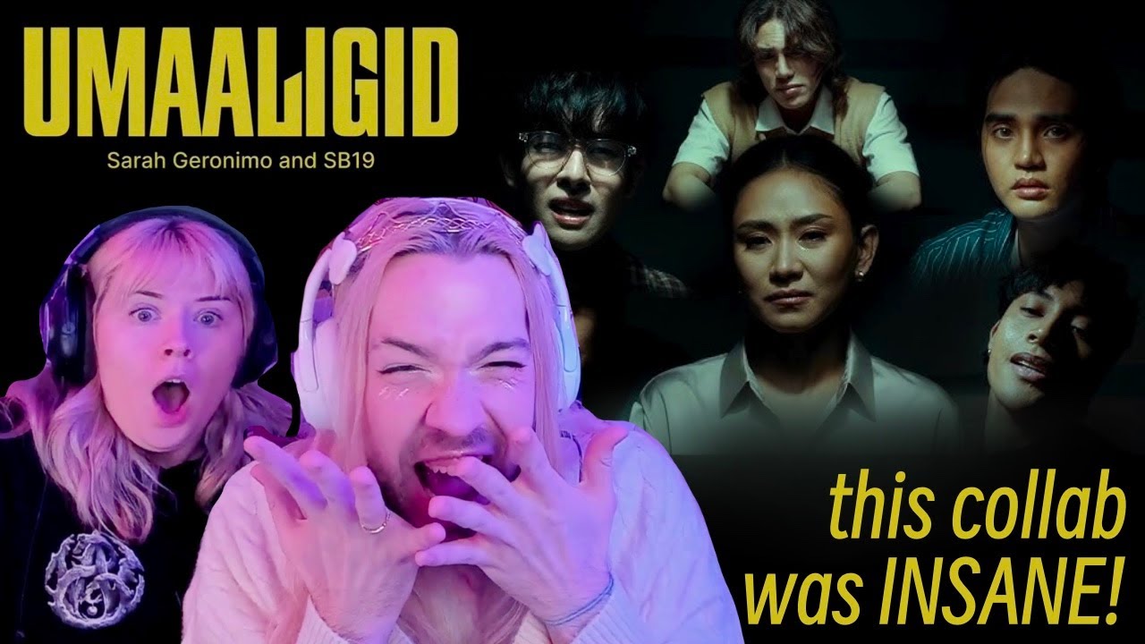 UMAALIGID - Sarah Geronimo & SB19 COUPLE REACTION! Vocal coach & dancer couple REACT!
