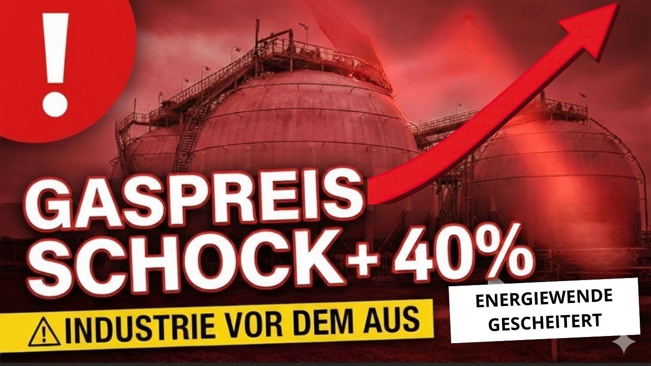 40% TEURER! Gaspreis explodiert & Speicher leer