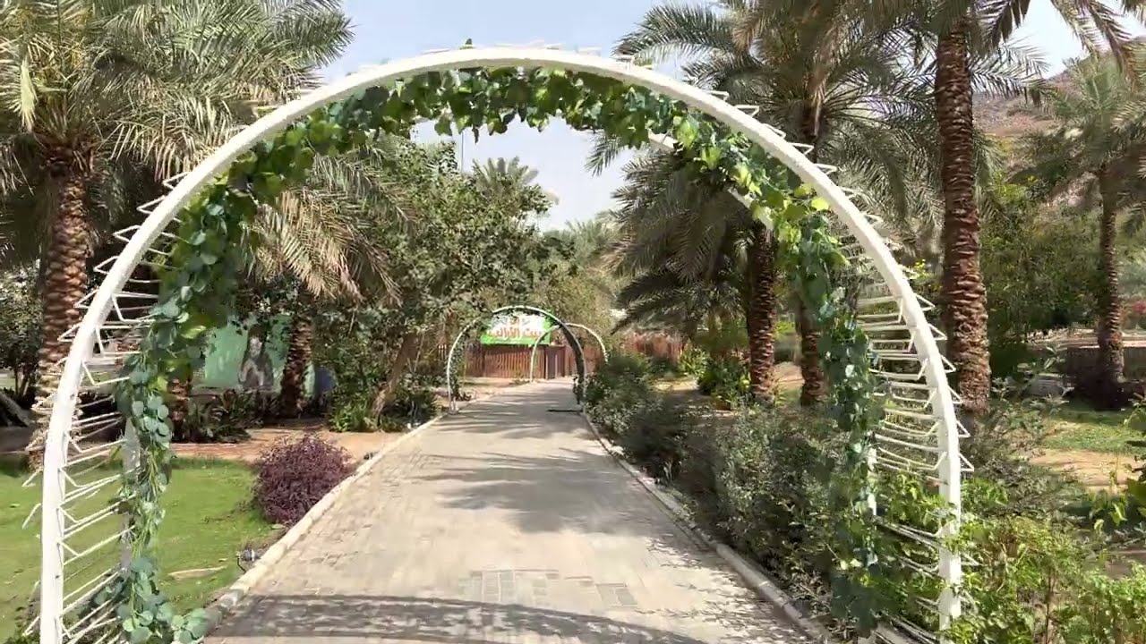 حديقة المدينة بارك على سفح جبل أحد من أجمل حدائق المدينة المنورة