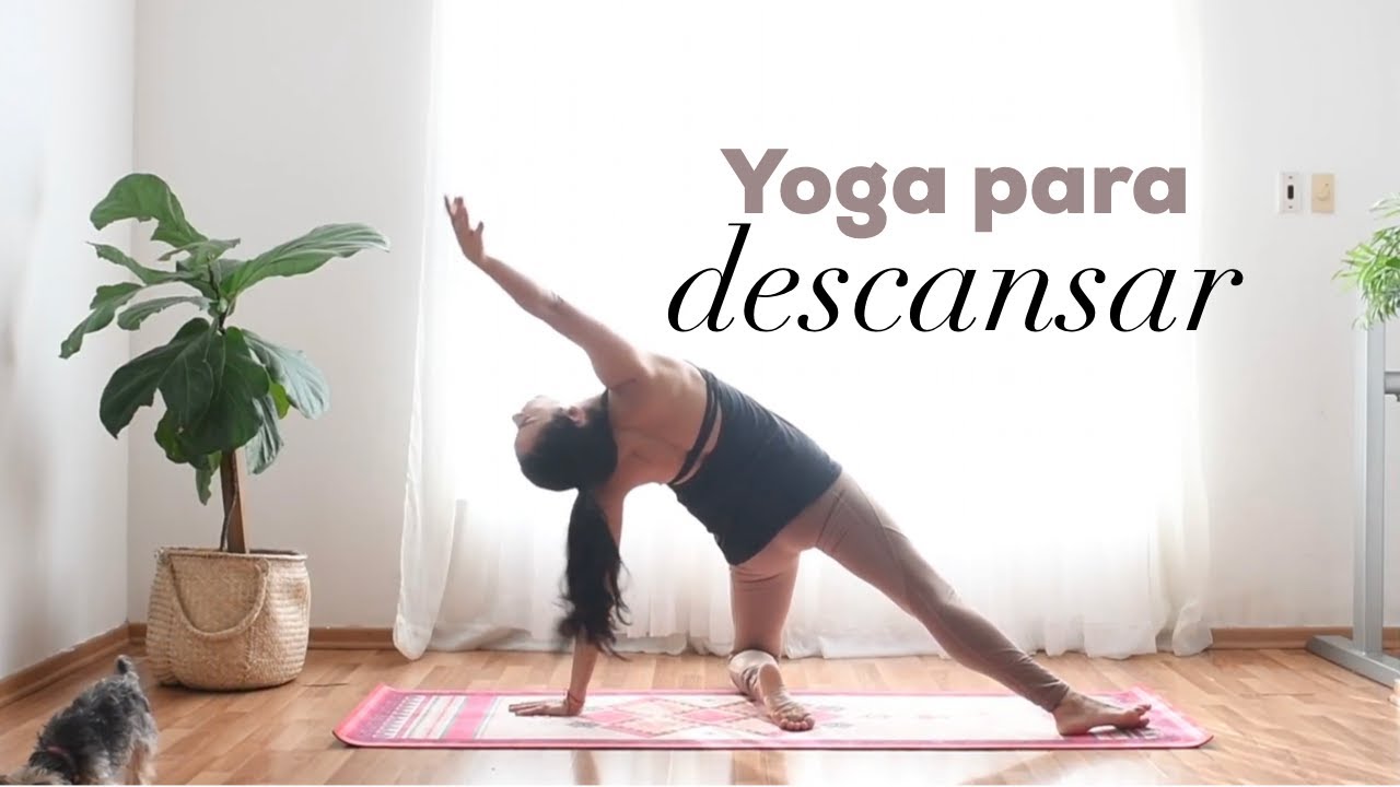 YOGA PARA DESCANSAR y RELAJAR EL CUERPO (yoga en español)| Brenda Yoga