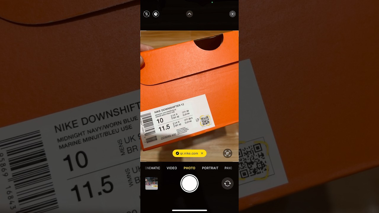 ANU BA ANG LUMALABAS ONCE I-SCAN ANG QR CODE NG SAPATOS NI NIKE???