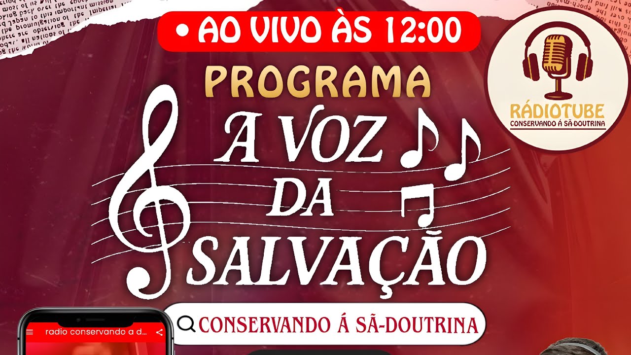 🔴 A VOZ DA SALVAÇÃO | 14/03/26 | Pr. Vitor Matheus | Ao Vivo