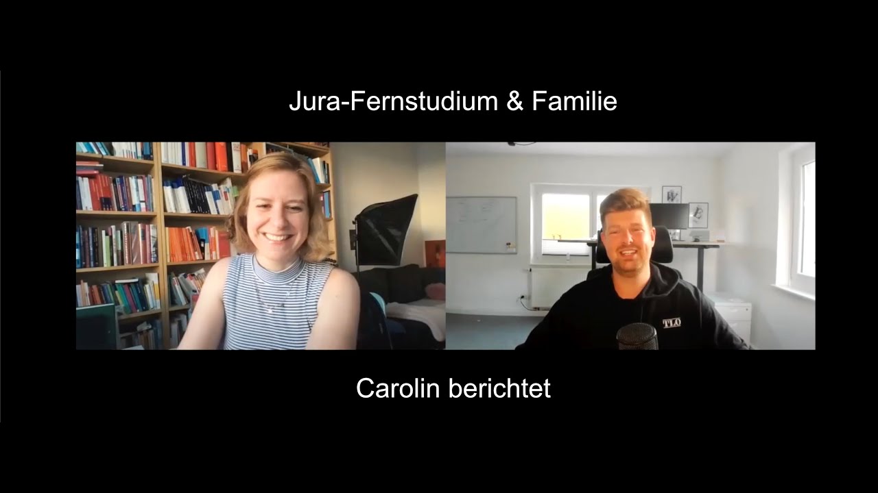 Familie, Jura an der Fern-Uni und Selbstständigkeit - Wie geht das? Der Jura-Studium Podcast