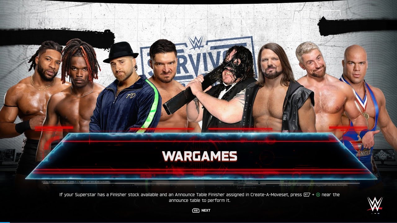 NXT vs TNA Wargames Match