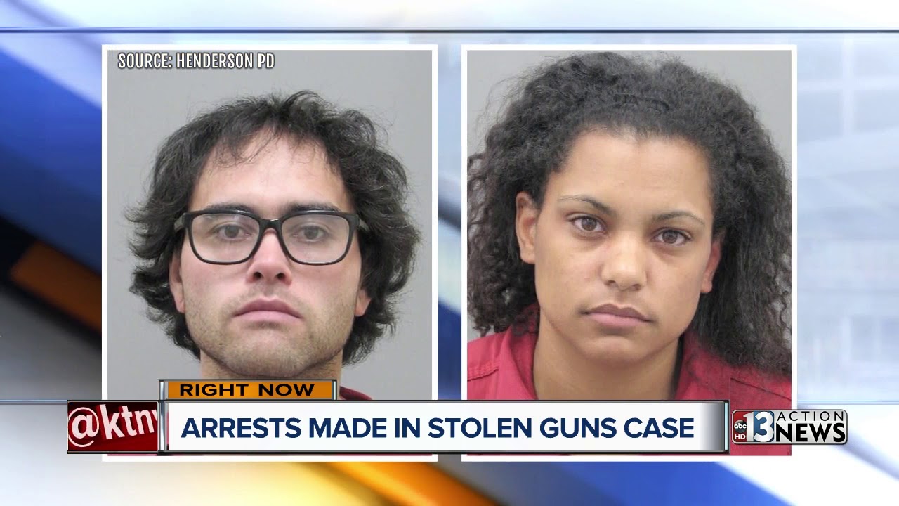 3 arrested in Henderson theft of trailer containing 300 firearms