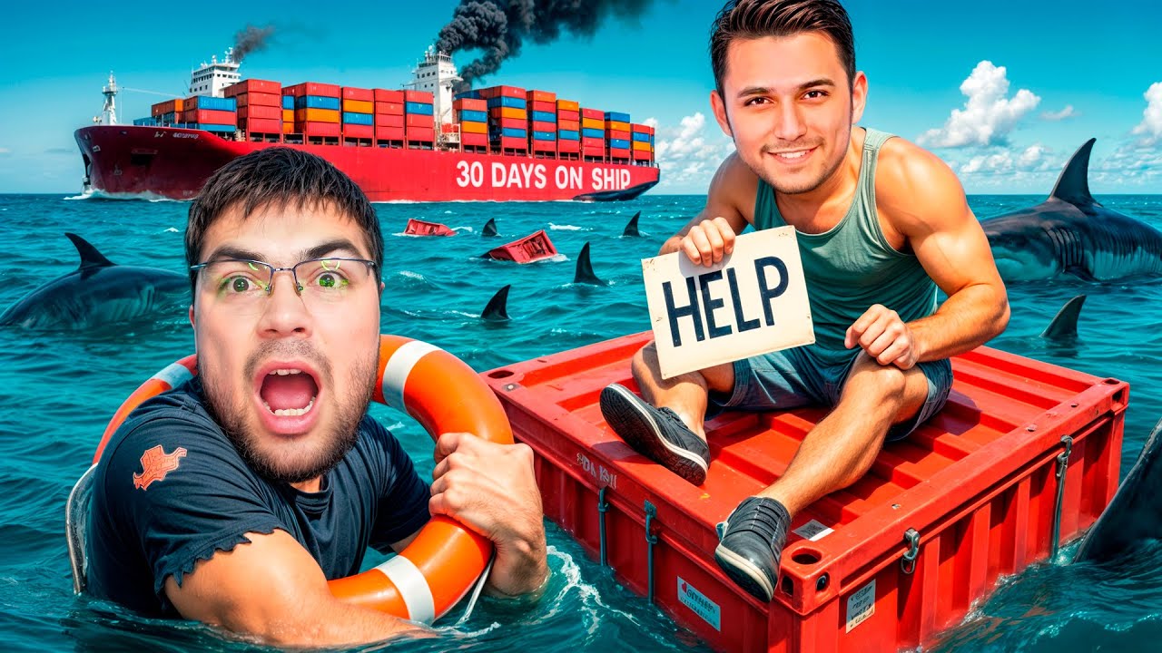 BIZ DENGIZDA YOLG'IZ QOLDIK! 30 KUN KEMADA YASHASHIMIZ KERAK - 30 DAY ON SHIP