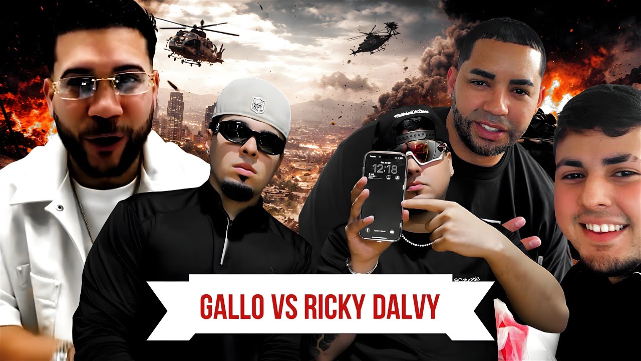 Gallo The Producer GUERRA con Ricky Dalvy / Todos Los detalles / Ultima Hora Michael Flores y Titi