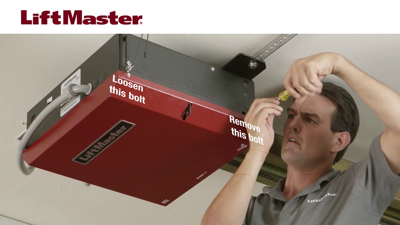 How to Install the LiftMaster HCTDCUL Specialty Overhead Operator for Commercial Door Application