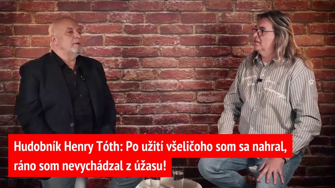 Hudobník Henry Tóth: Po užití všeličoho som sa nahral, ráno som nevychádzal z úžasu! Bolo to...