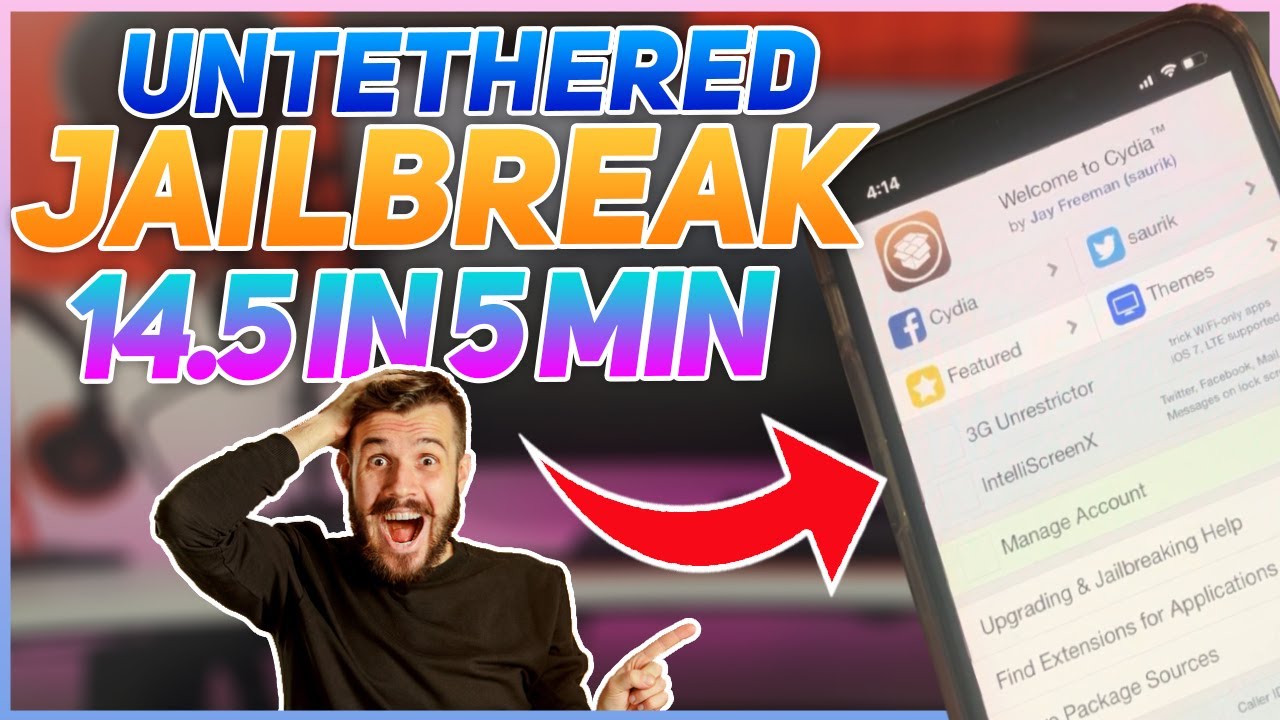 iOS 14.5 Jailbreak - How to Jailbreak iPhone - Cydia iOS 14.5