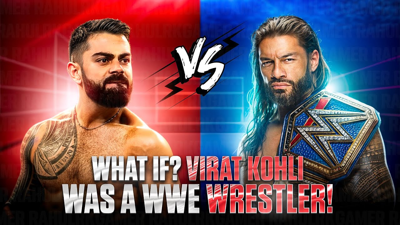 What If? Virat Kohli Was A WWE Wrestler! 🤨