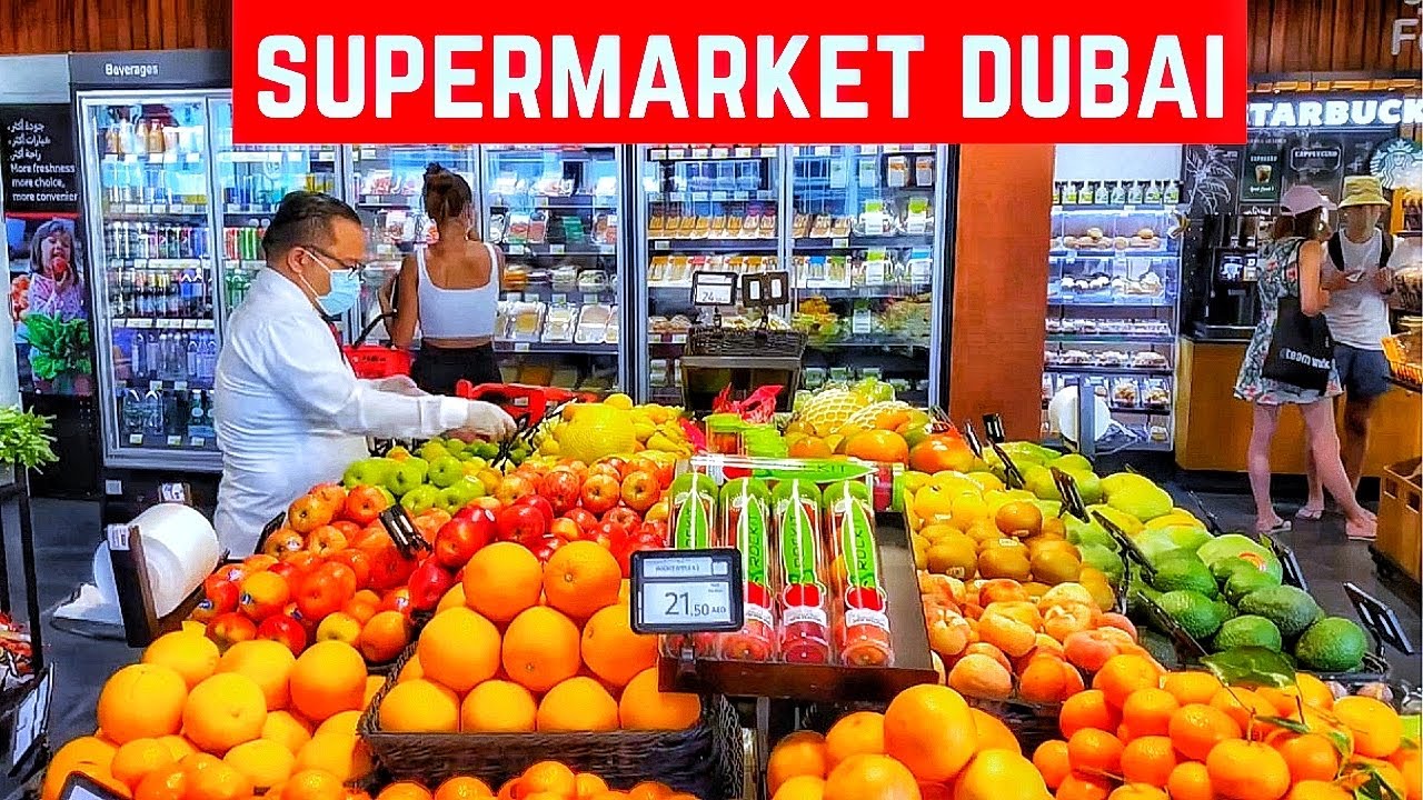 Carrefour Dubai Супермаркет Дубай Марина