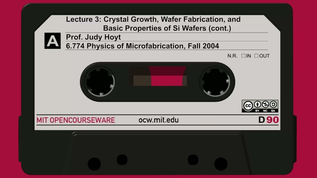3. Crystal Growth, Wafer Fabrication, and Basic Properties of Si Wafers (cont.)