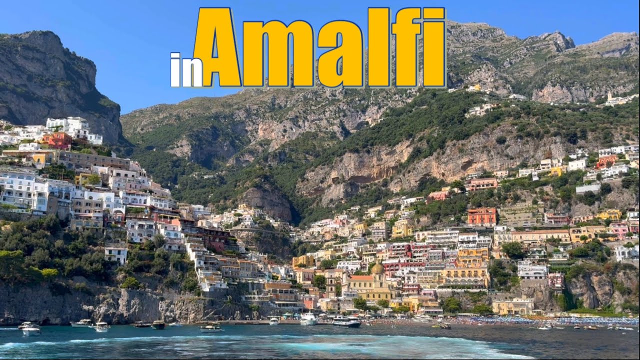 【Amalfi vlog🇮🇹】世界一美しい海岸アマルフィ、一生忘れられない景色、アマルフィグルメ