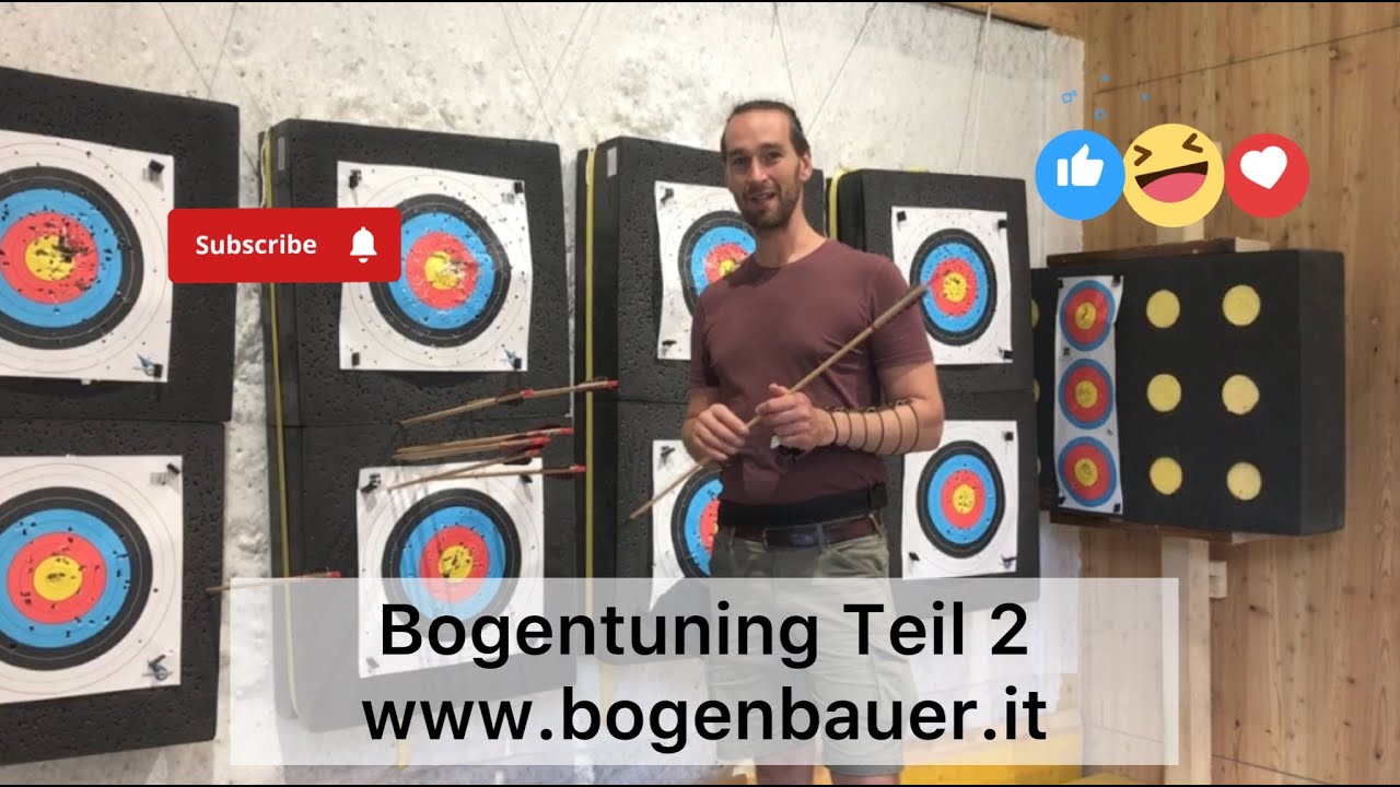 Bogentuning Teil 2 - Wie steigere ich die Leistung eines Holzbogens - Tutorial - Samuel R&ouml;ck