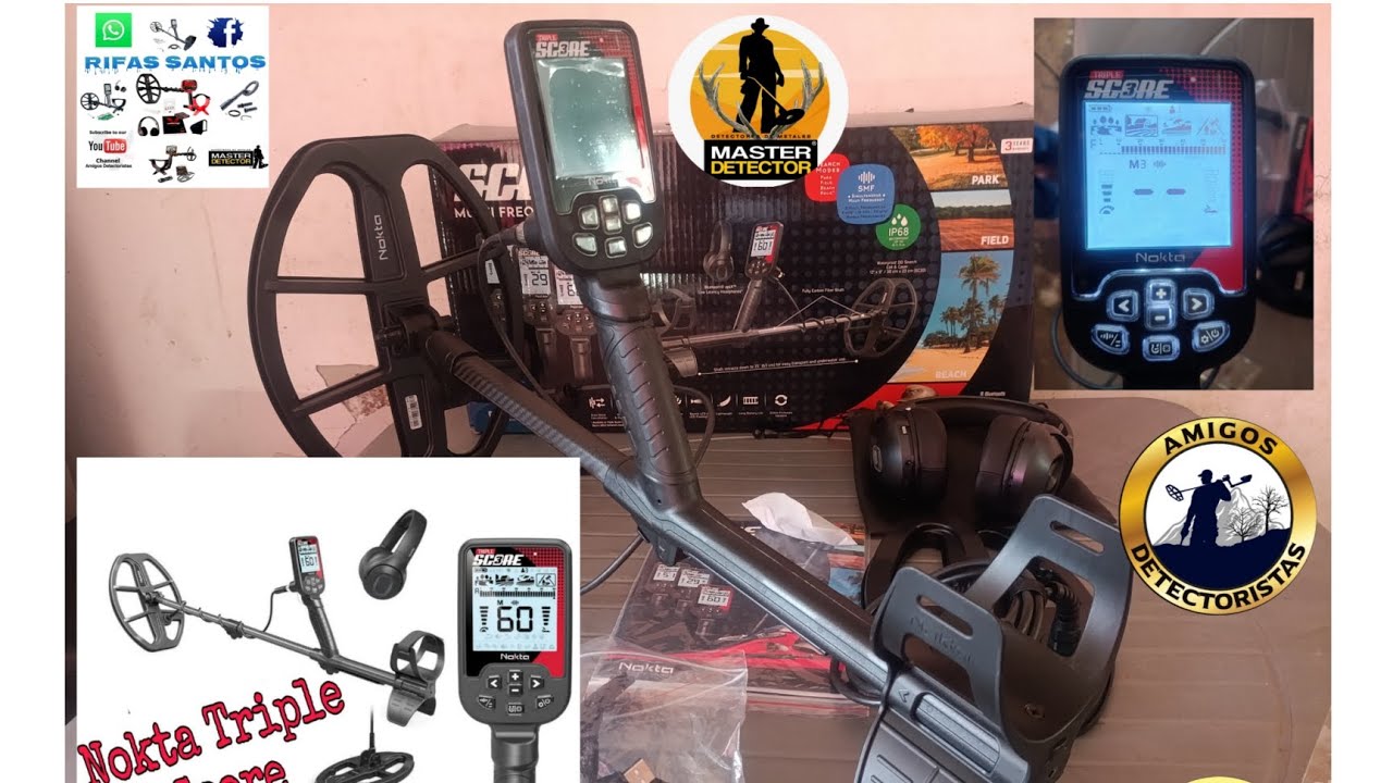 Programas frecuencias y demás del Nuevo Triple Score Nokta Makro