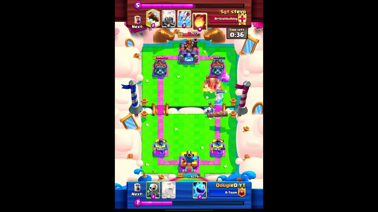 Super Magic Archer steals a fireball from Monk #clashroyale #shorts
