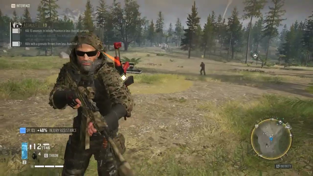Ghost Recon Break Point - (ASSAULT) Kill with a grenade thrown less than 15m