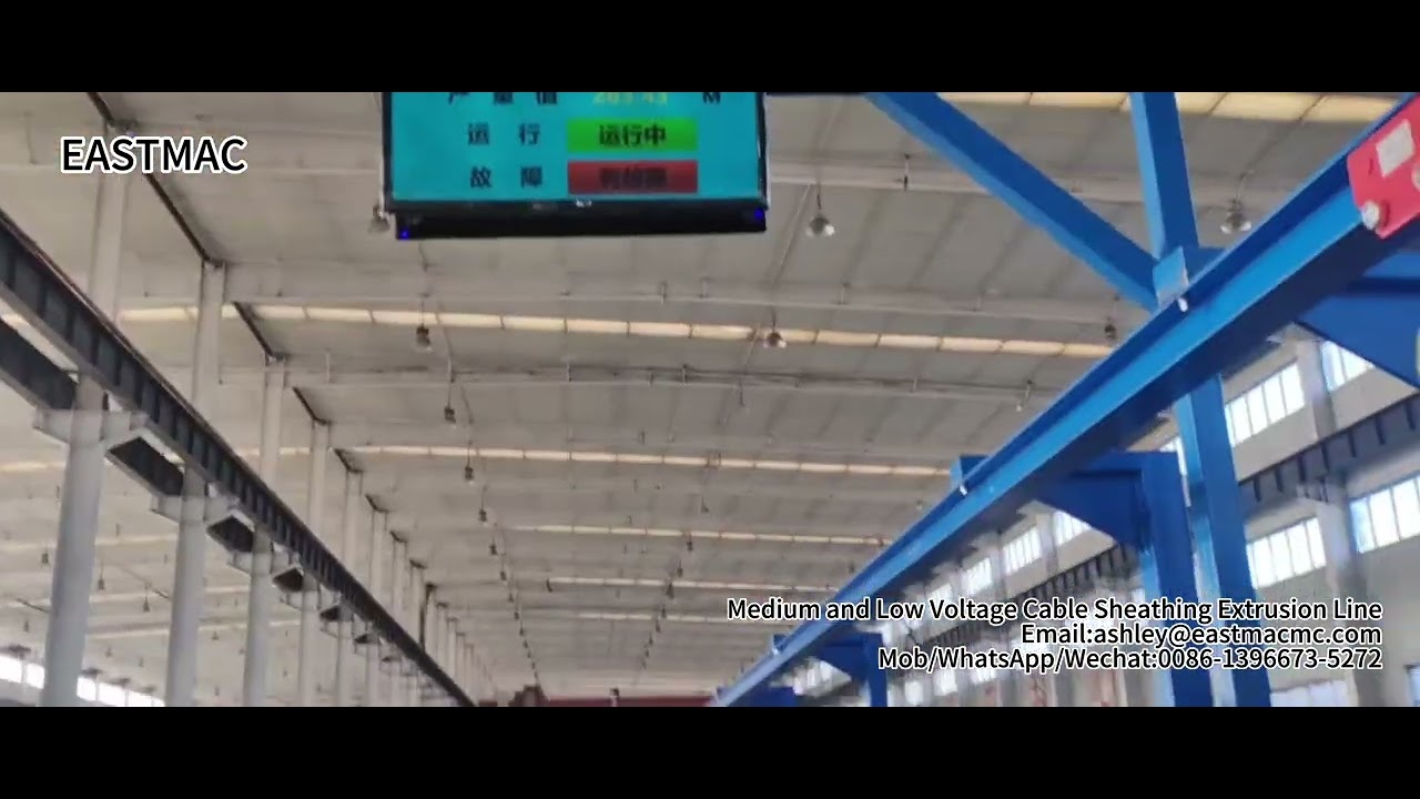 Medium and Low Voltage Cable Sheathing Extrusion Line