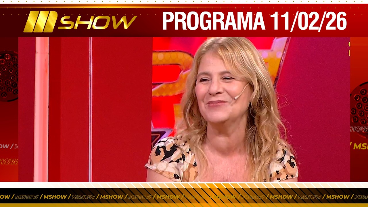 MSHOW - Programa del 11/02/26 EMILIA MAZER SERA LA MADRE DE LA CHINA SUÁREZ