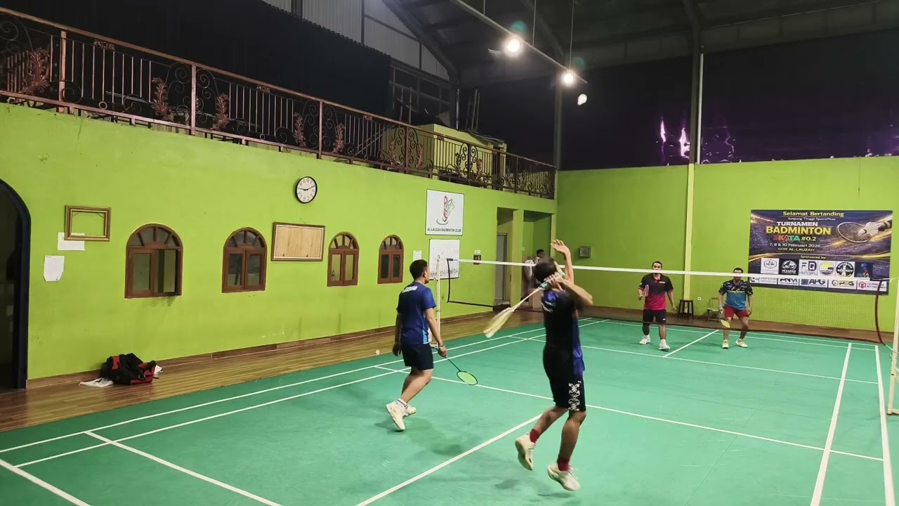 Tri/Riyan🥇vs Andra/Joko #Allauzah #BadmintonIndonesia #Badminton 🎗️✨🥊
