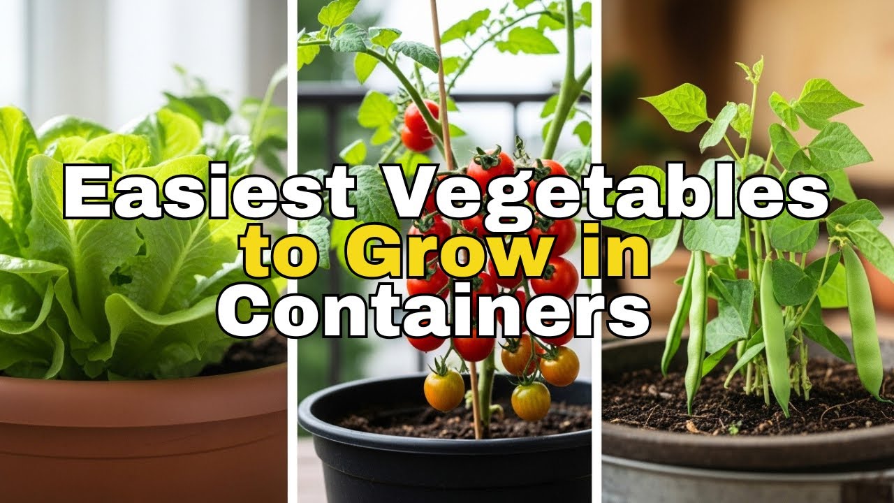 10 Easy Vegetables Seniors Can Grow in Containers All Year