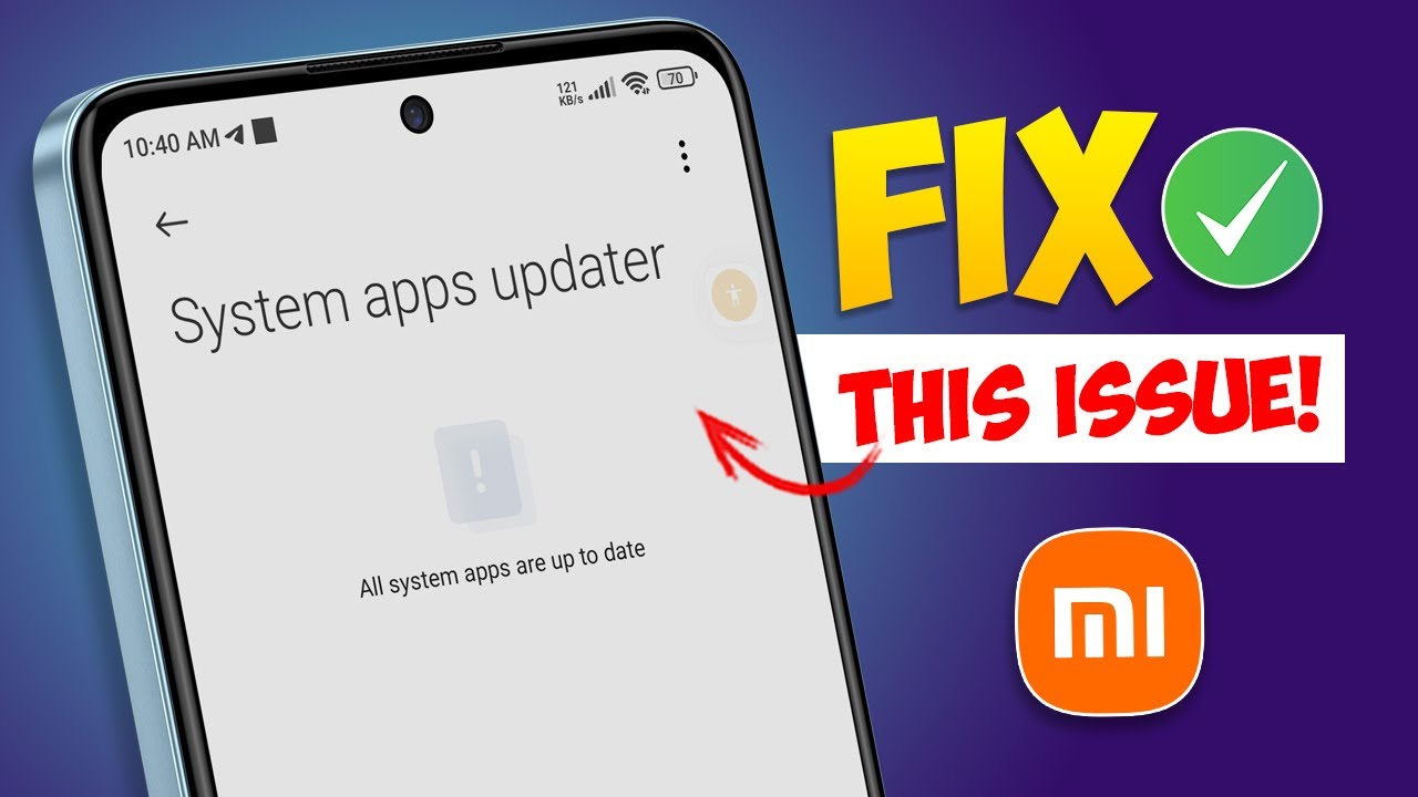 How to Fix Xiaomi System App Updater Not Working Problem |Solve MIUI System App Won't Update Issue