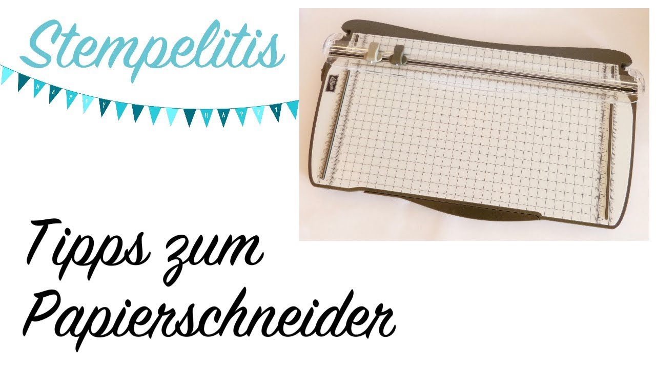 Stampin' Up! Papierschneider | Tipps und Tricks von Stempelitis
