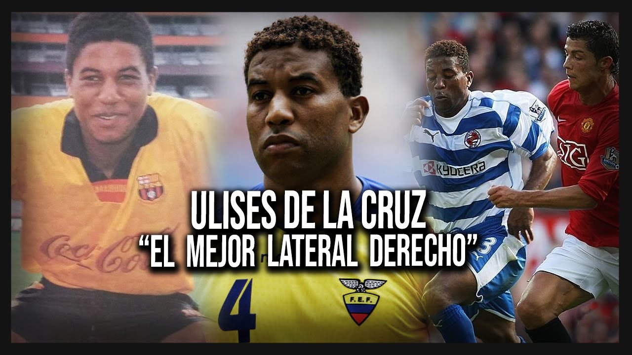 El Mejor LATERAL derecho de ECUADOR ULISES de la Cruz