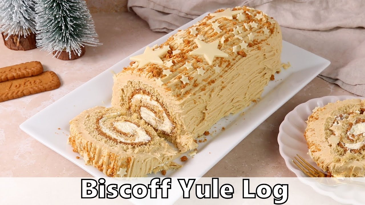 Biscoff Yule Log Recipe
