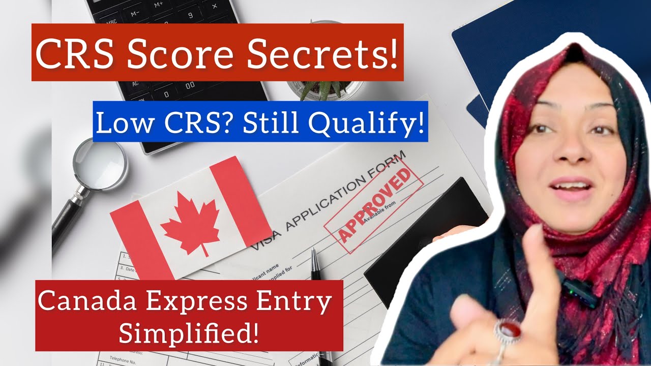 How to Check CRS Score in Canada | Express Entry Explained | How to Qualify Even with a Low Score