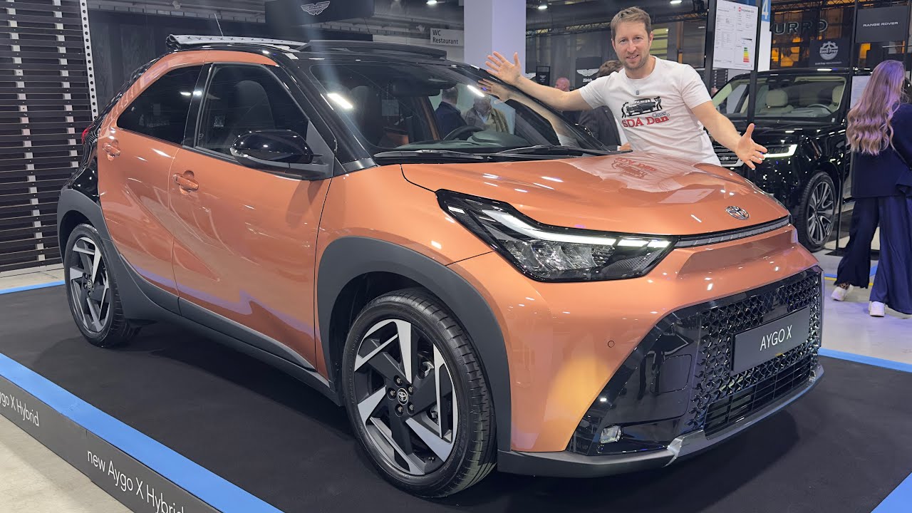 Первый взгляд на новую Toyota Aygo X 2026 года