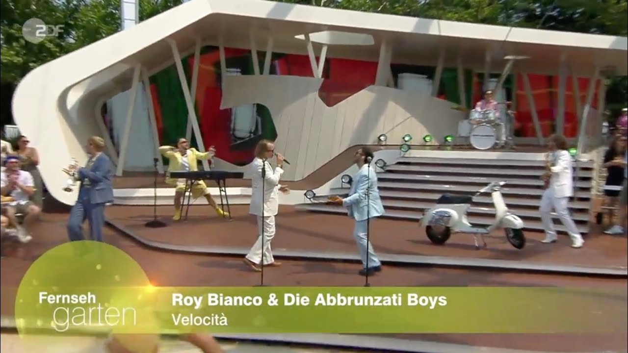 Roy Bianco & Die Abbrunzati Boys - Velocit&agrave; (LIVE im ZDF-Fernsehgarten - 21.07.2024)