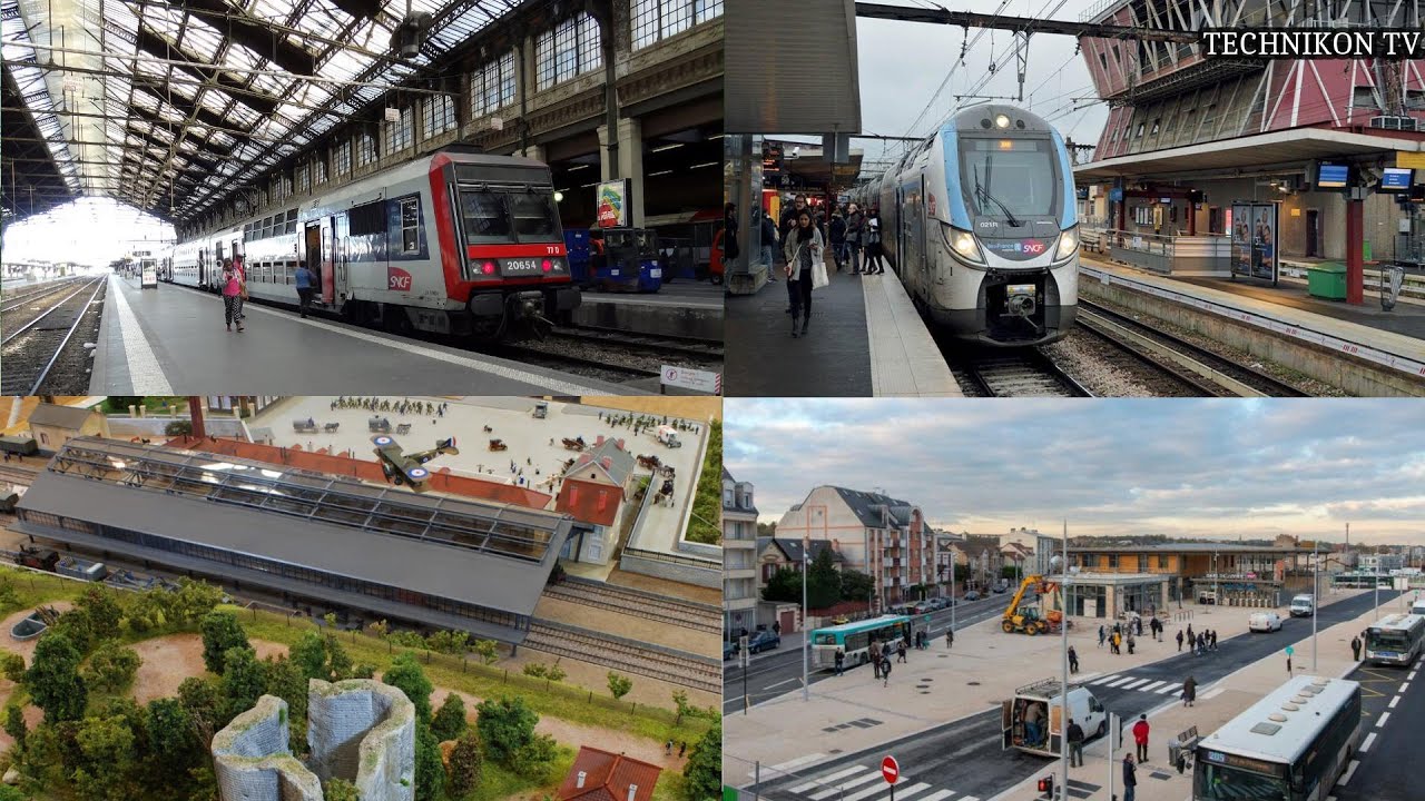 LA GARE SNCF D'ETAMPES VERS JUVISY - LIGNE RER C  PARIS
