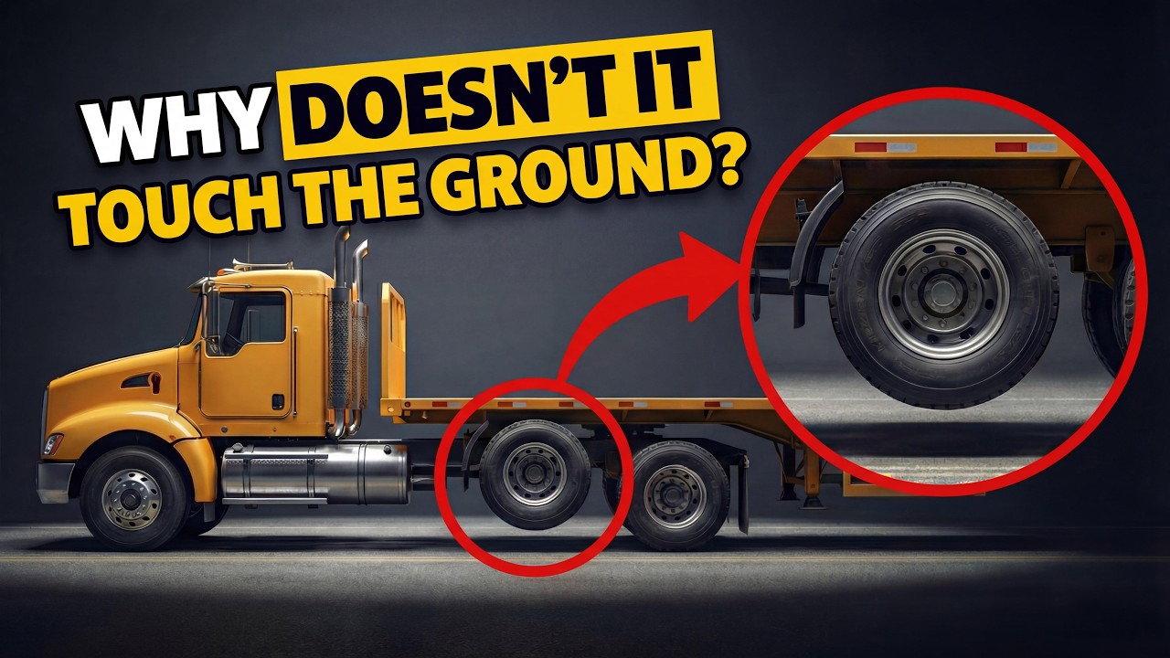 Why Do Some Truck Tires Do Not Touch the Ground?