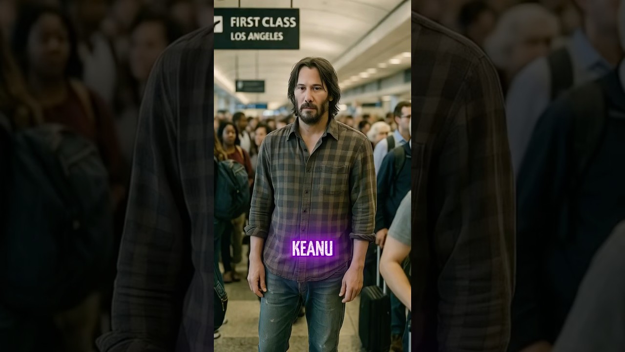 Keanu Reeves Silences Arrogance at the Airport&rdquo; #inspiringstories #storytime #heartwarmingstories