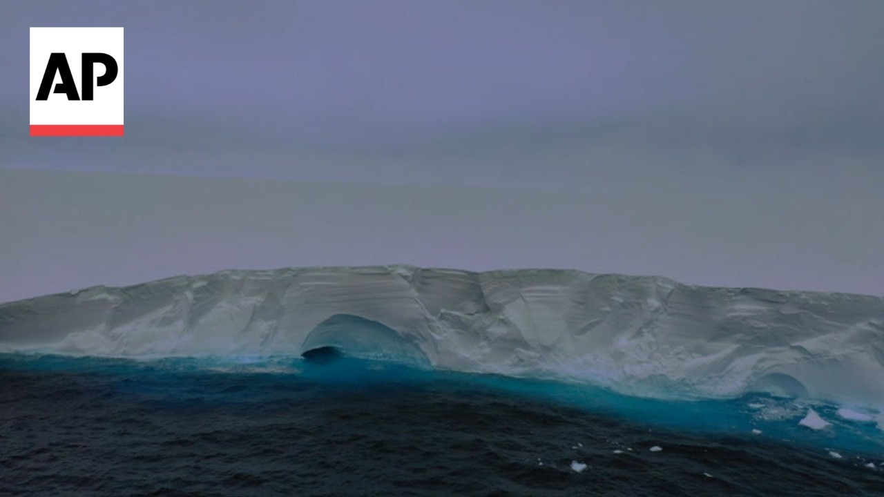 World's largest iceberg is beginning to break apart