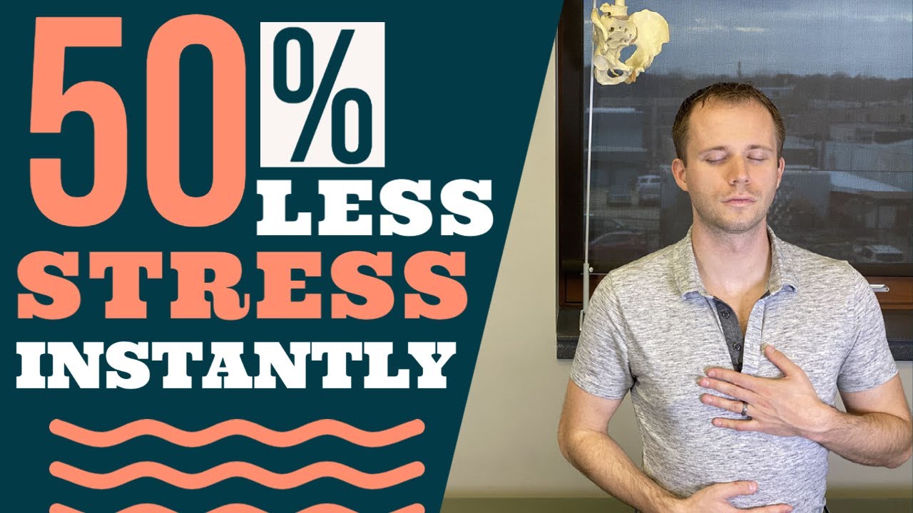 50% Less Stress or Anxiety In 5 Minutes (stress reduction technique)
