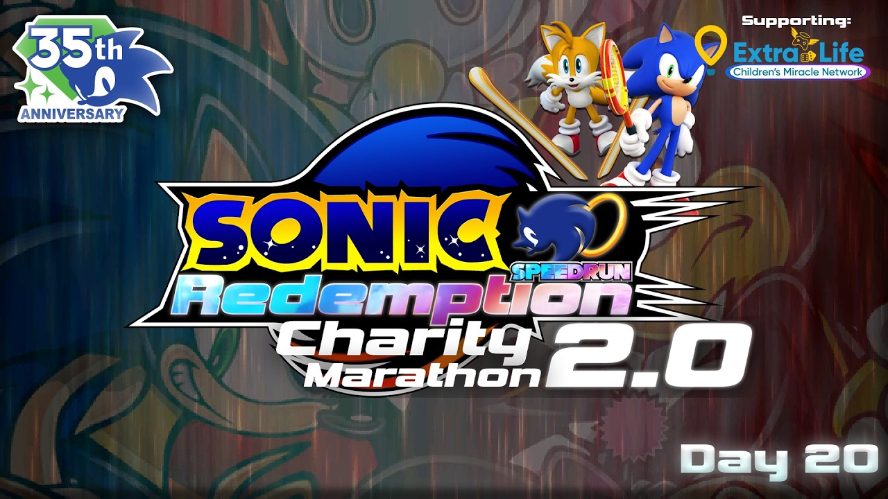 Sonic Speedrun Redemption Charity Marathon 2.0 - DAY 20 ✪ For Extra Life 2026