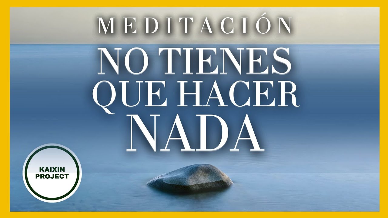 Meditación Guiada para Calmar la Mente y Descansar en lo que Ya Eres | Presencia y Paz Interior