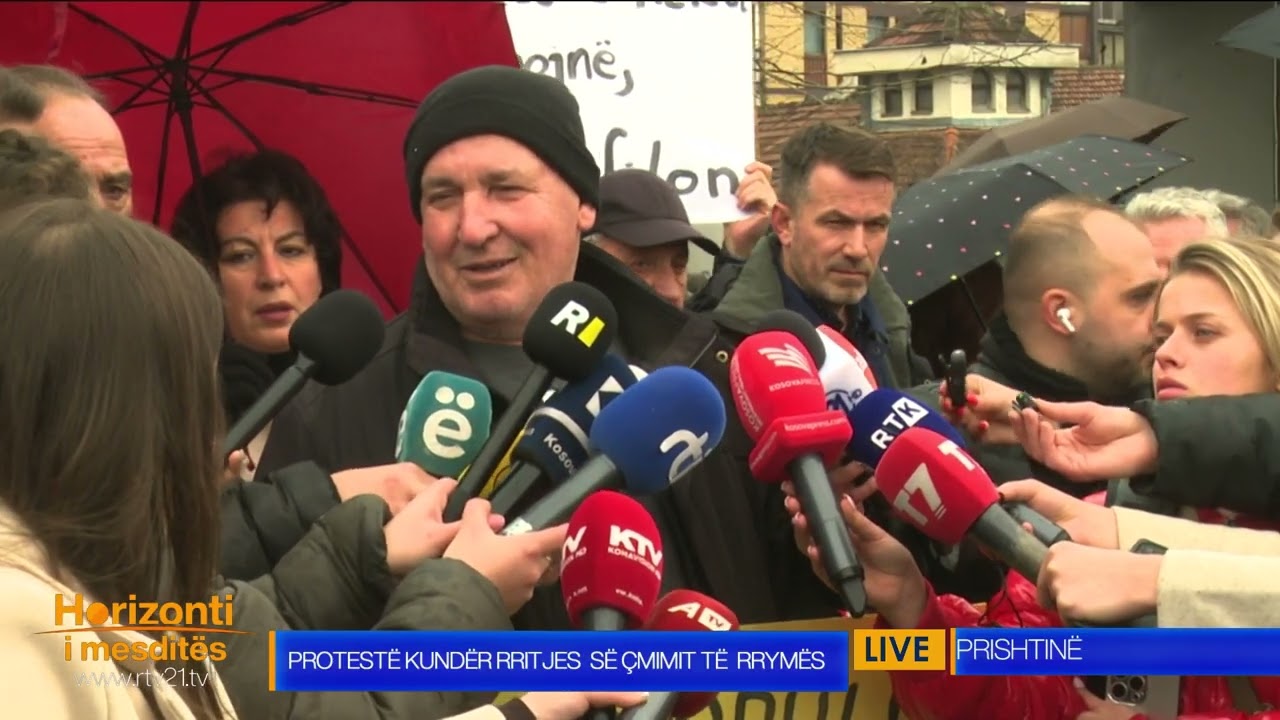 Protestë kundër rritjes së çmimeve të rrymës 06.02.2026