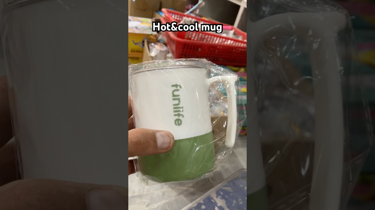 Hot&cool plastic mug