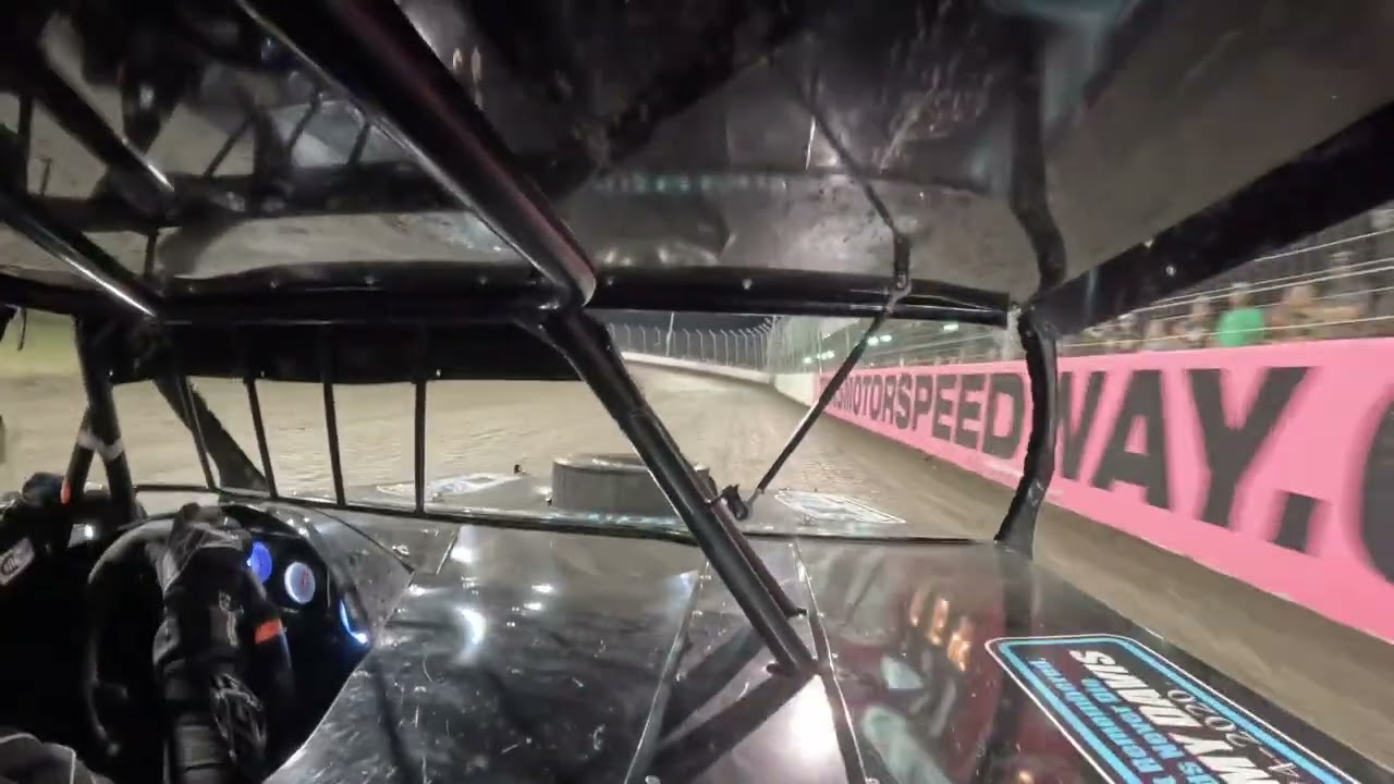 10-3-25 World Dirt Track Championship at TMS limited Modified b main 2 Tommy Davis Jr 17