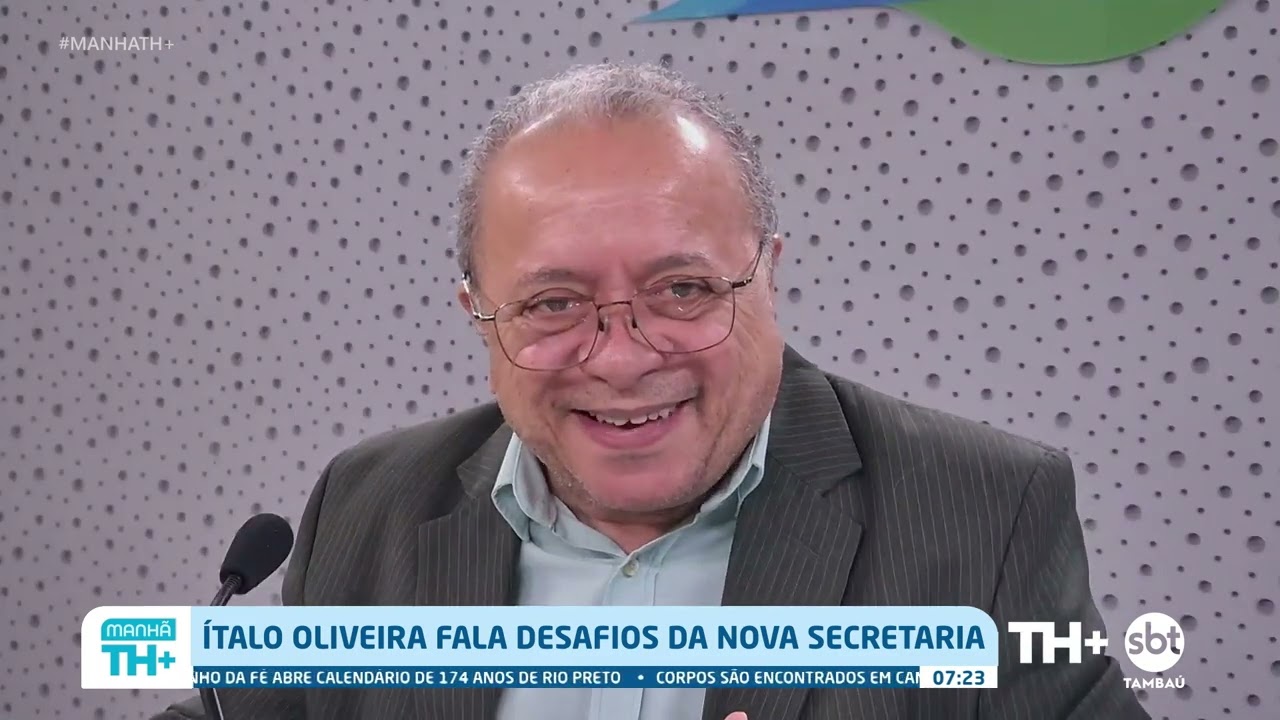 Ítalo Oliveira debate sobre desafios da nova Secretaria - Manhã TH+ - 26 02 26