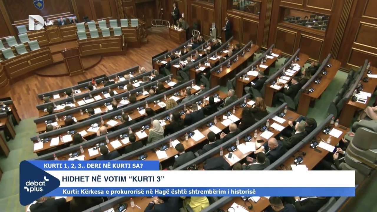 LAJMI I FUNDIT: Votohet Qeveria Kurti 3, 66 vota për, 49 vota kundër - asnjë abstenim